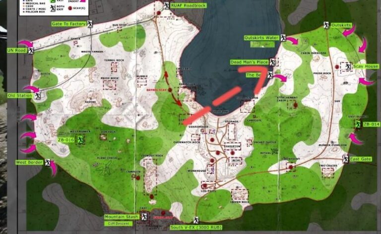 [August 2024] Escape From Tarkov Woods Map: Important Points! - Gamer After